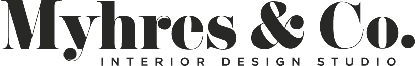 Myhres & Co logo inredning Varberg